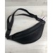 Женская сумка Бананка от WeLassie на два отделения черного цвета (никель) (wel-60906)