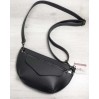 Женская сумка-клатч на пояс от WeLassie Нана черная из эко-кожи (wel-61001)
