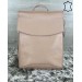 Кожаная сумка-рюкзак от WeLassie пудрового цвета (wel-K4428)