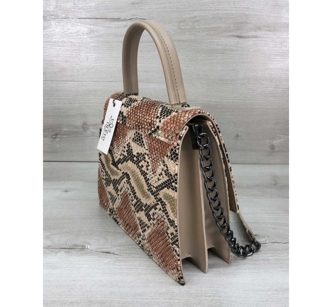 Женская стильная сумка WeLassie Lana беж (wel-T5301)