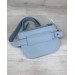 Женская стильная сумочка на пояс клатч WeLassie Stacy голубой (wel-T6003)